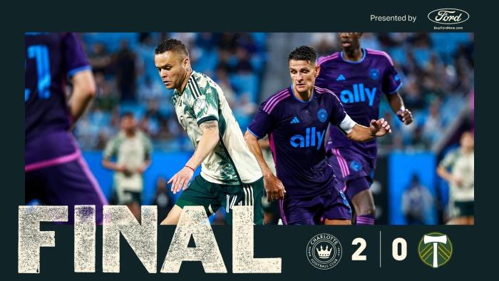 RECAP | Portland Timbers lose 2-0 on the road to Charlotte FC