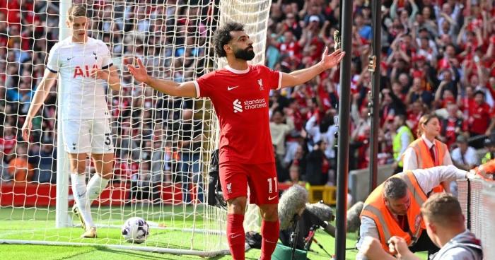 Mohamed Salah breaks another Premier League record as Liverpool beat Spurs