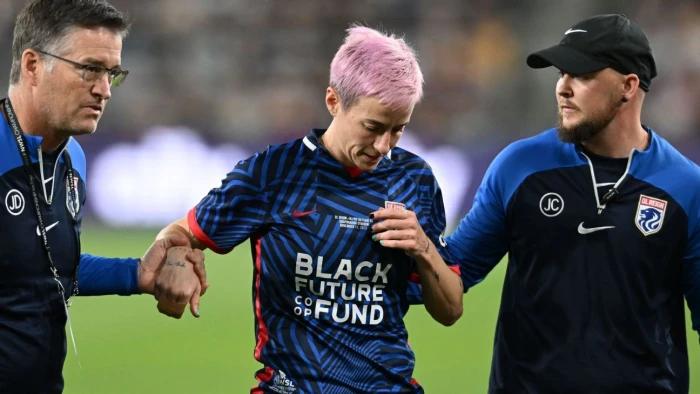 Rapinoe's career ends with injury in title game