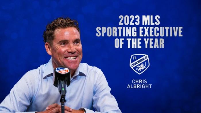 Chris Albright named MLS Sporting Executive of the Year