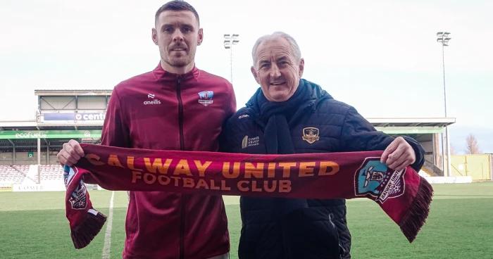 Galway United boss John Caulfield reunited with title winning defender