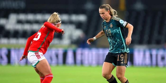 Germany Frauen secure Nations League playoff spot despite 0-0 draw to Wales
