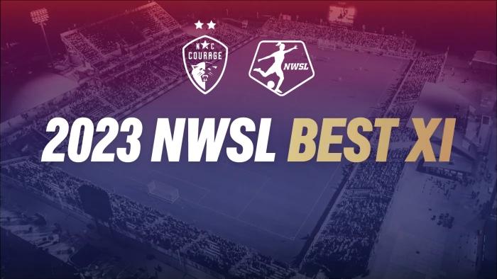 Courage land four on NWSL Best XI, presented by Mastercard
