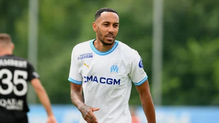 WATCH: Savage from Pierre-Emerick Aubameyang! Former Arsenal and Chelsea star hilariously imitates raging Marseille boss Gennaro Gattuso from the bench