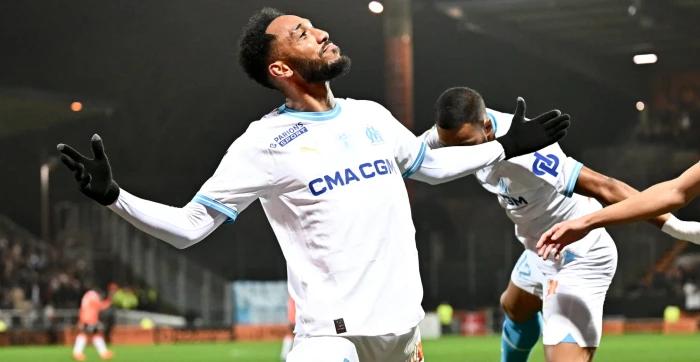 Aubameyang's Brace Ignites OM's Victory over Lorient