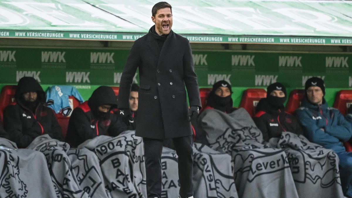 Bayer Leverkusen manager Xabi Alonso