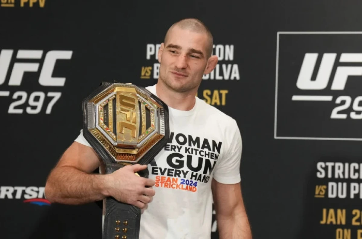 Sean Strickland UFC middleweight champion