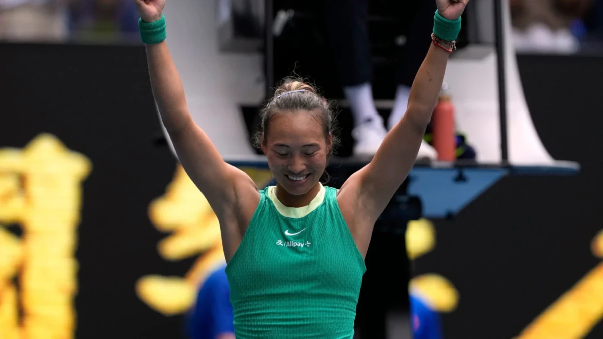 Zheng Qinwen Australian Open 2024