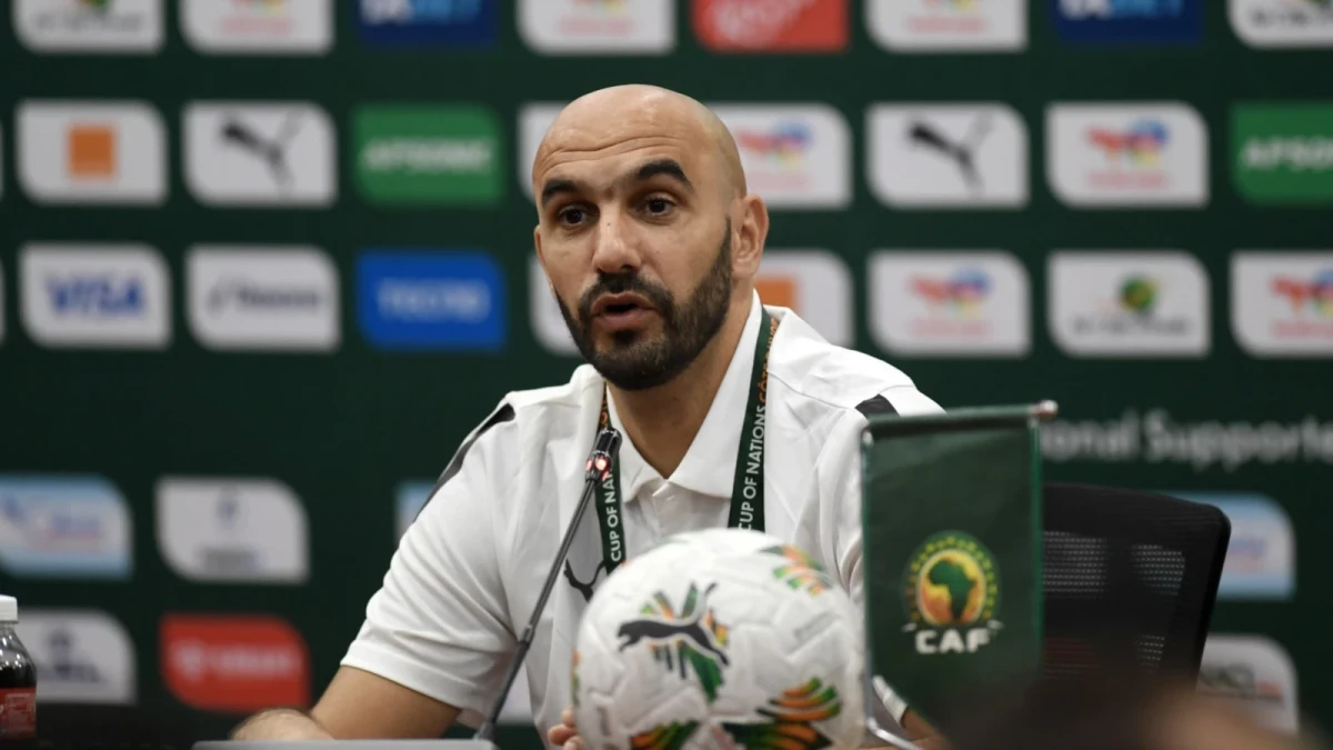 Walid Regragui Morocco AFCON press conference 20 Jan, 2024