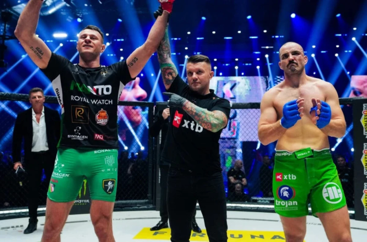 Arkadiusz Wrzosek at KSW 90