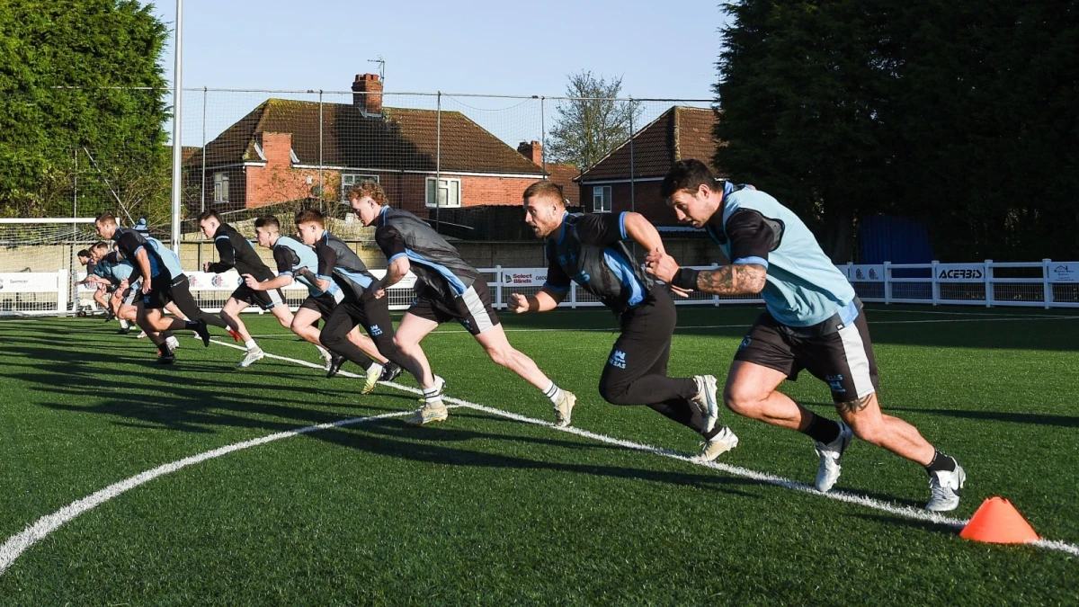 Wakefield Trinity training