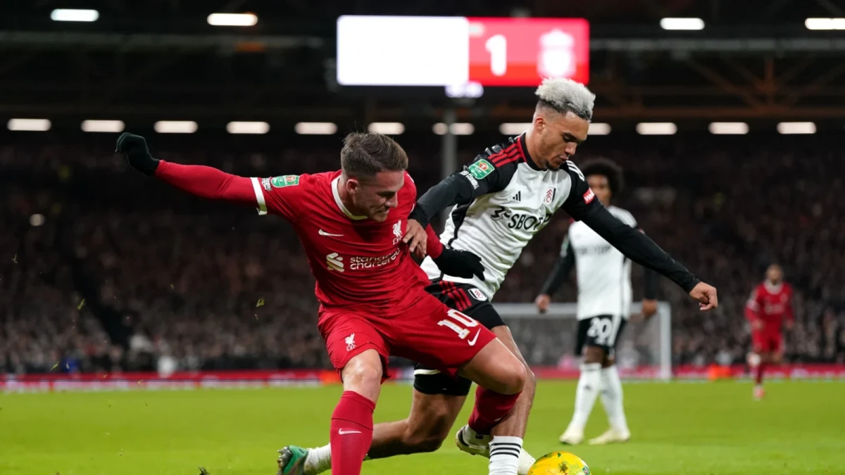 Liverpool Fulham Carabao Cup semifinal Jan 24, 2024