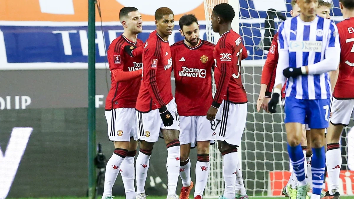 Wigan 0-2 Man Utd, January 2024