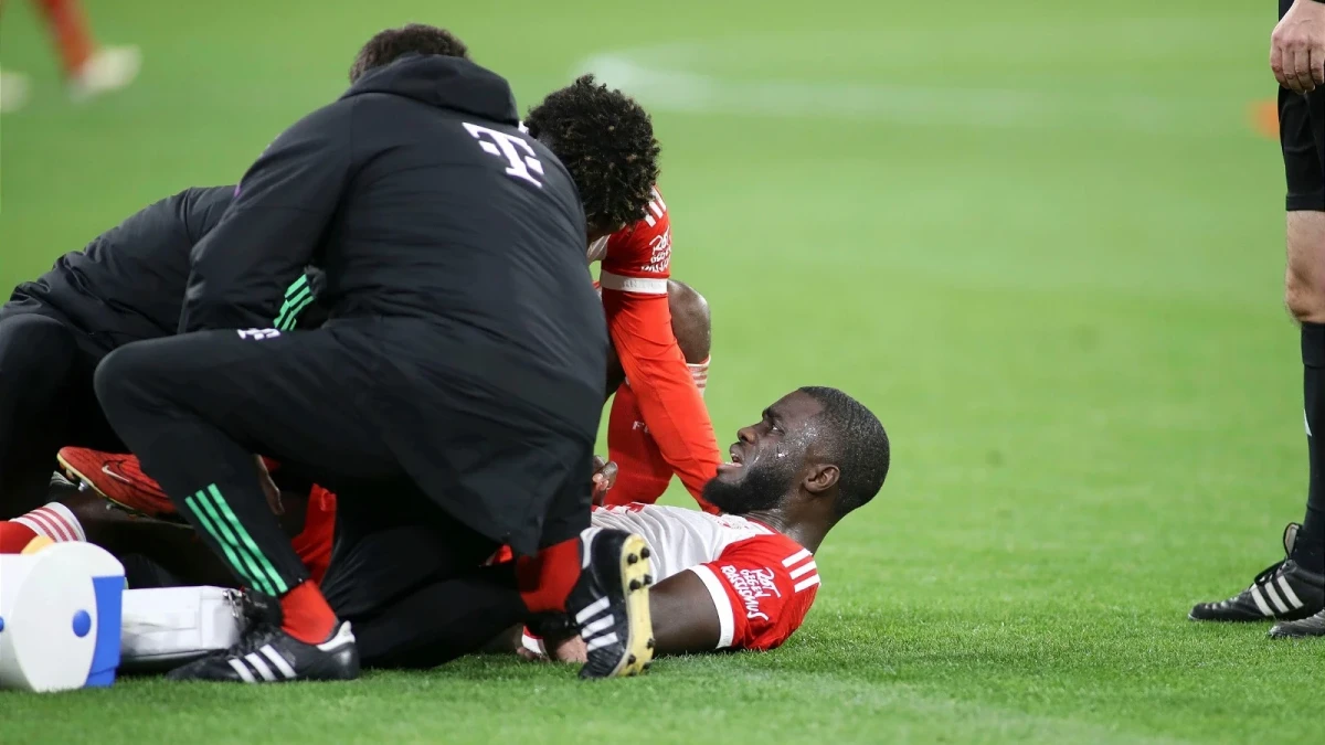 Dayot Upamecano injured for Bayern Munich