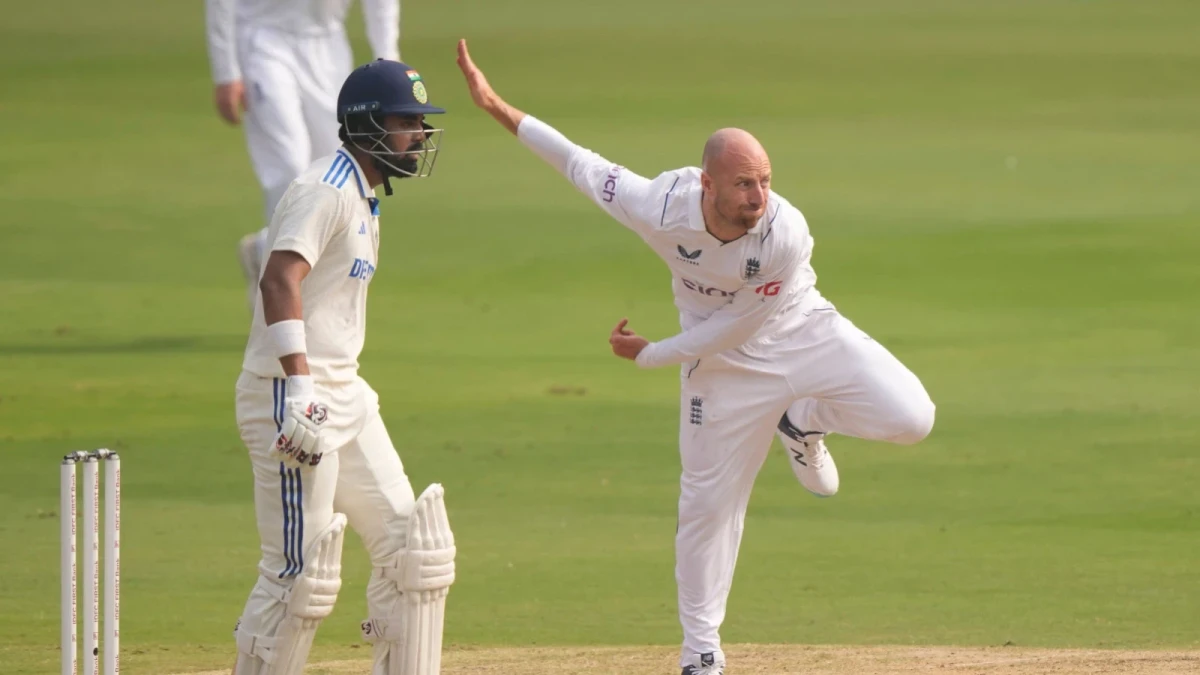 Jack Leach for England