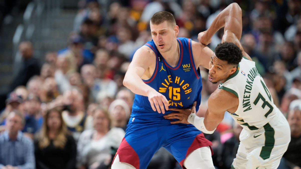 Nikola Jokic and Giannis Antetokounmpo
