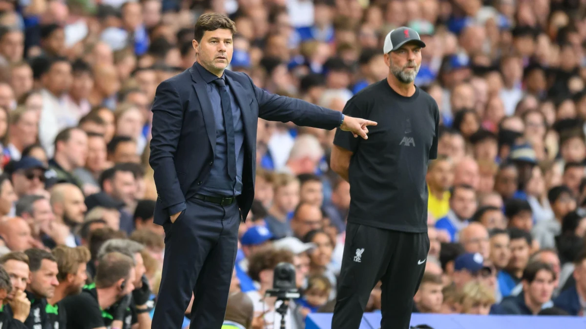 Mauricio Pochettino and Jurgen Klopp