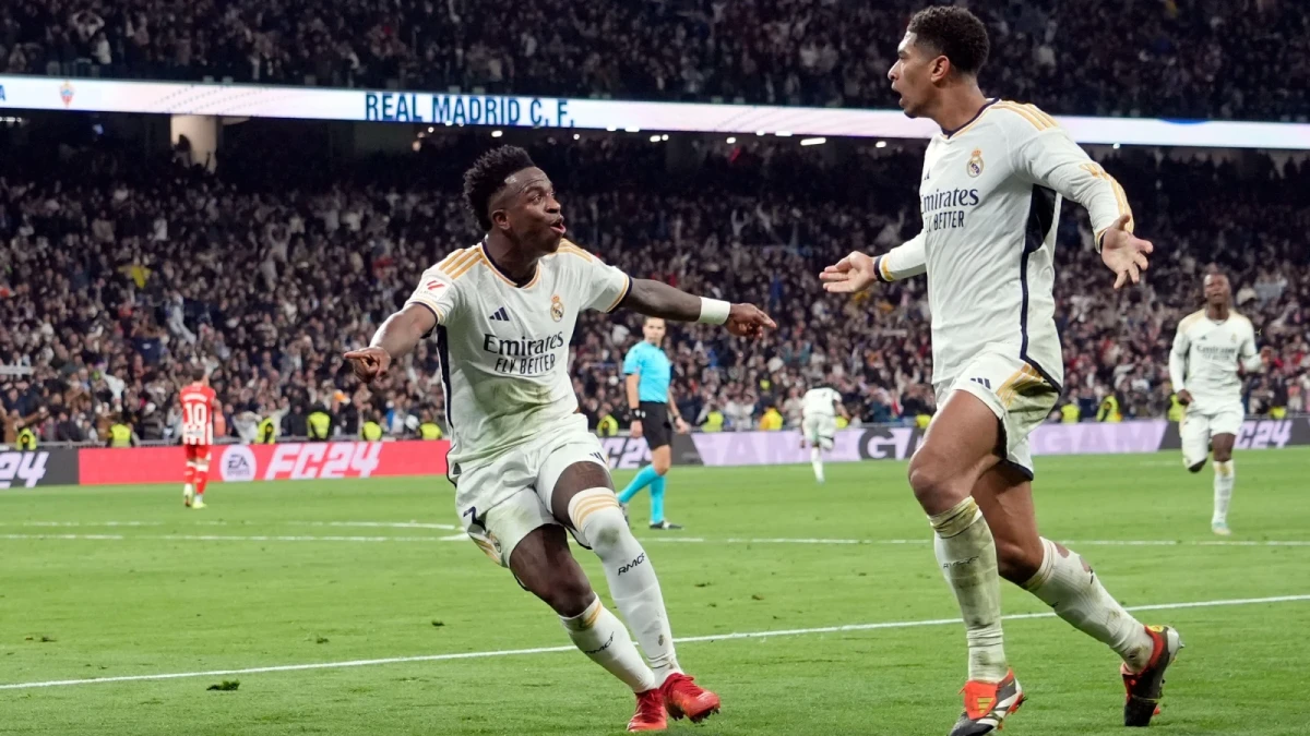 Vinicius Junior and Jude Bellingham