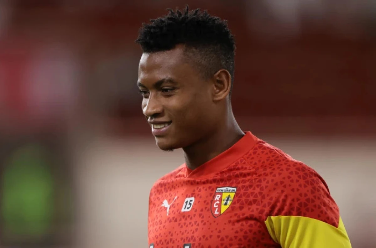 Oscar Cortes of RC Lens