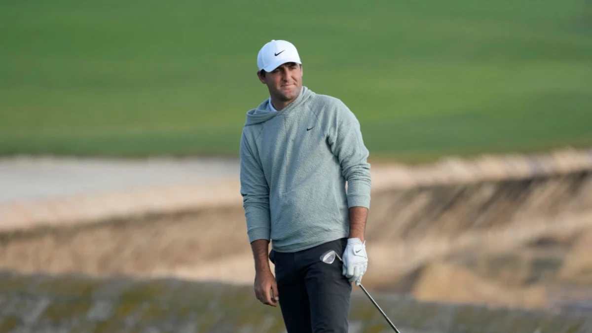 Scottie Scheffler at AT&T Pebble Beach National Pro-Am