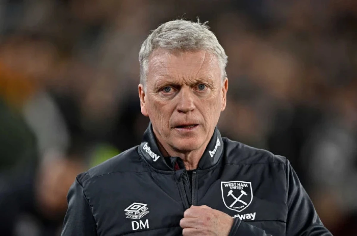 West Ham manager David Moyes during the West Ham vs AFC Bournemouth Premier League match - Jan 2024