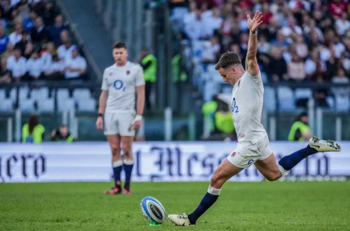 George Ford of England during the Six Nations opener against Italy