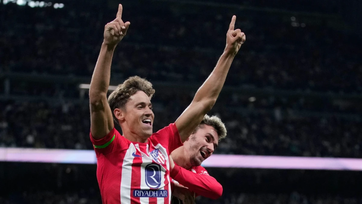 Marcos Llorente scores for Atletico Madrid