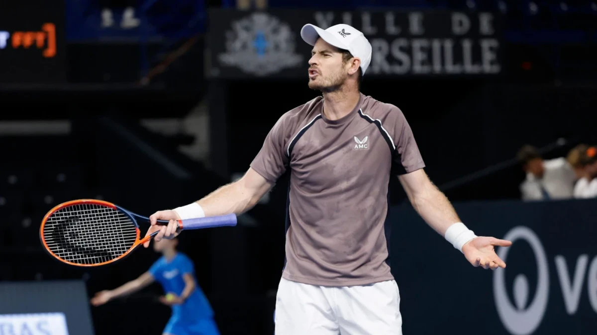 OPEN 13 Provence 2024 au Palais des sports de Marseille Match Tomas MACHAC (CZE) vs Andy MURRAY