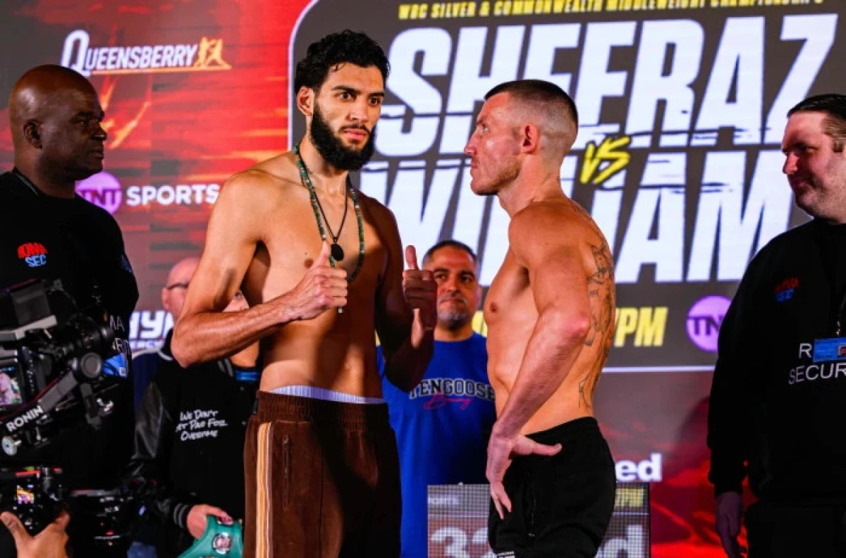 Hamzah Sheeraz and Liam Williams