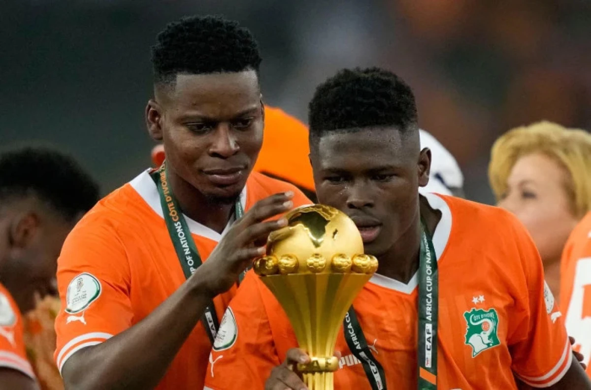 Ivory Coast AFCON trophy