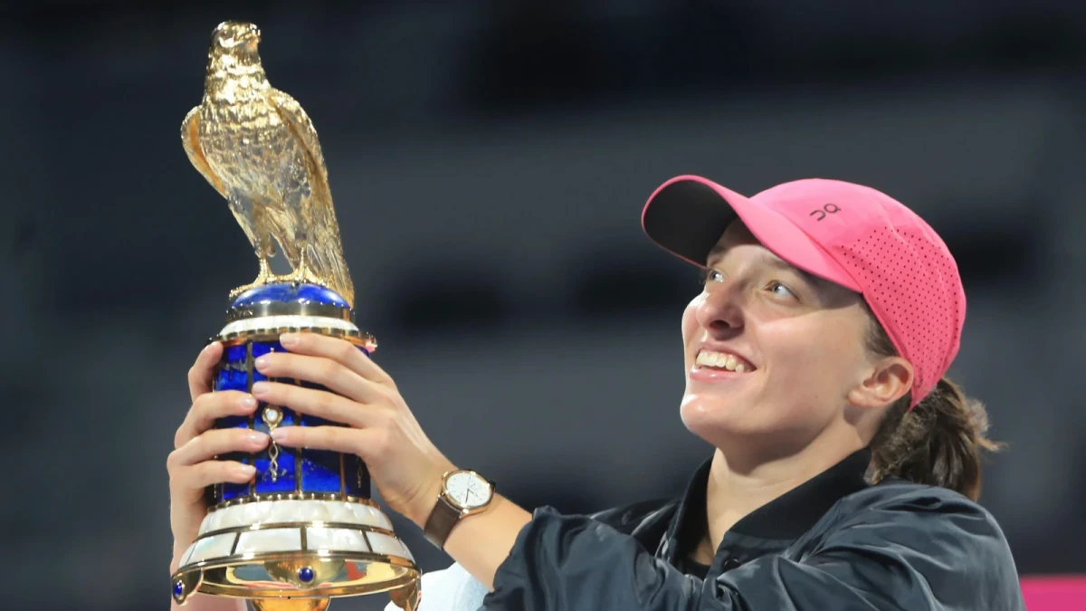 Iga Swiatek wins the Qatar Open
