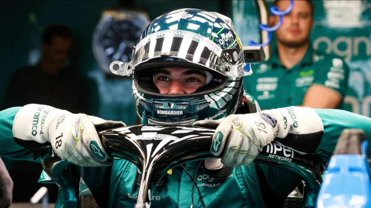 Lance Stroll of Aston Martin F1 team