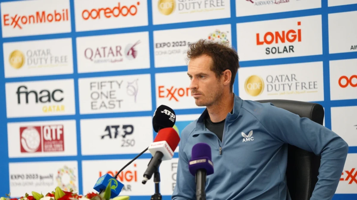 Andy Murray Qatar Open presser 21 Feb, 2024