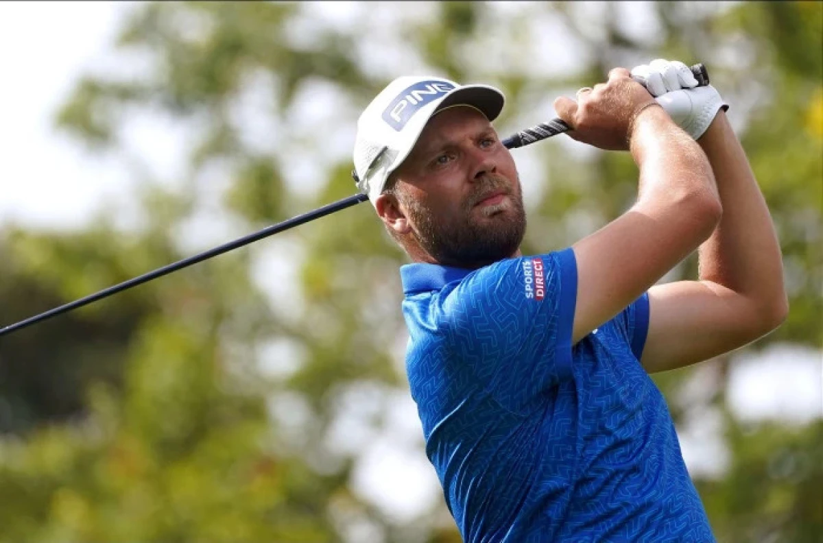 English golfer Daniel Brown