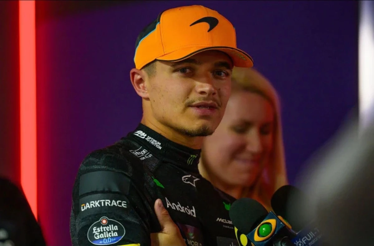 Lando Norris of Mclaren Formula 1 Team