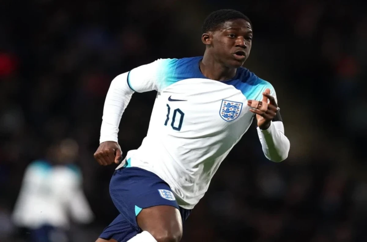 Manchester United midfielder Kobbie Mainoo, who has been called up to the England squad