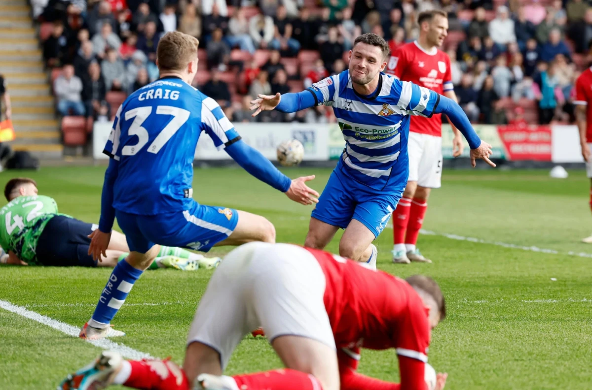 Crewe 0-2 Doncaster, League Two play-offs