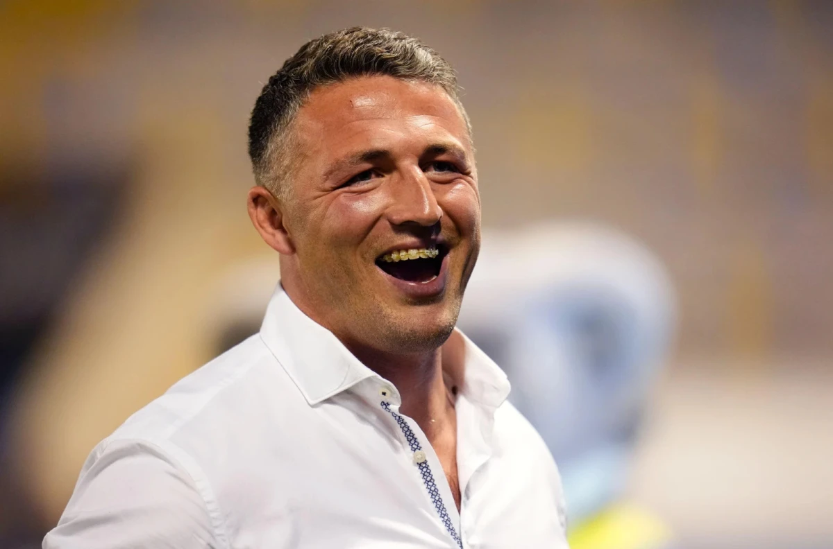 Warrington Wolves head coach Sam Burgess