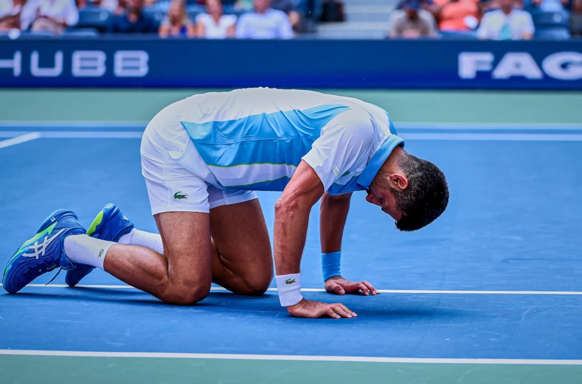 Novak Djokovic at the US Open