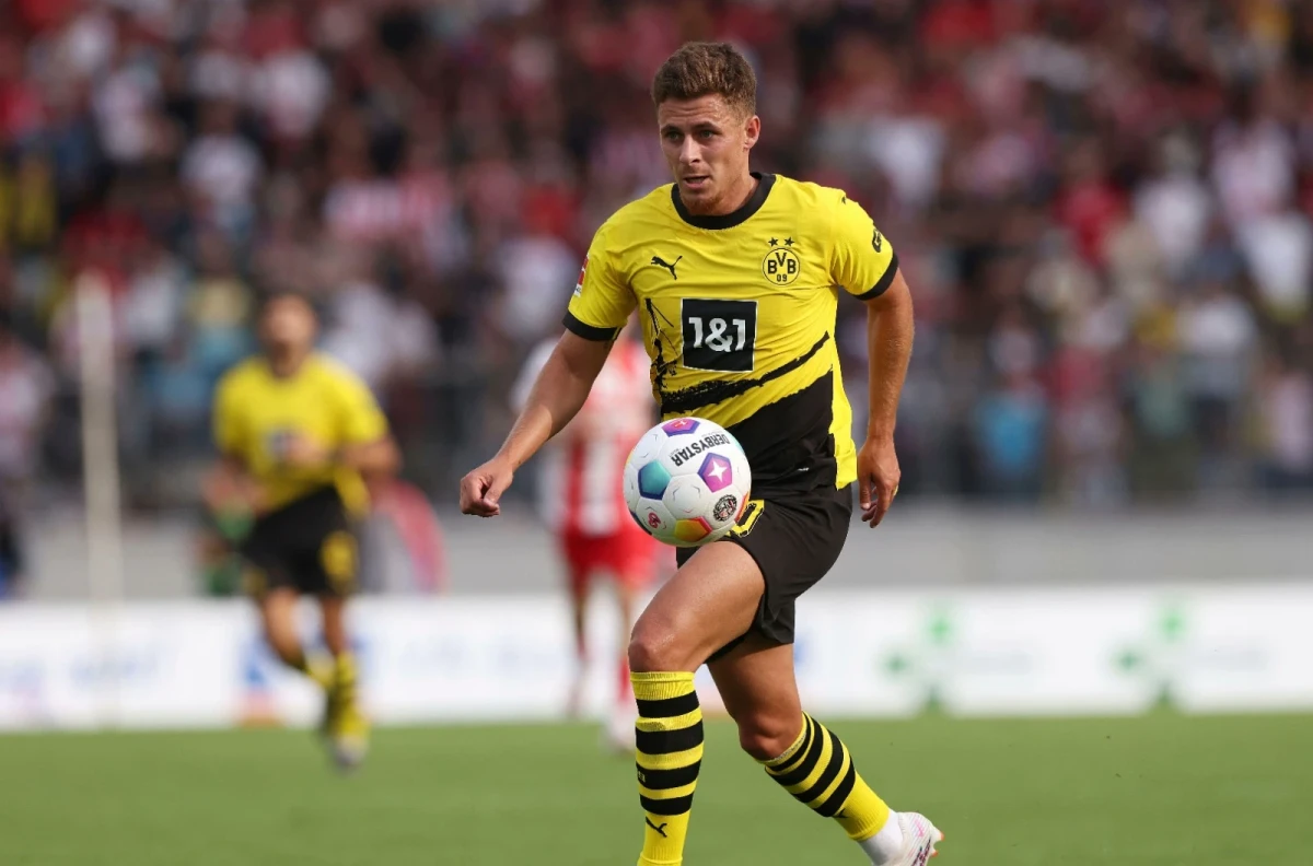 Thorgan Hazard of Borussia Dortmund