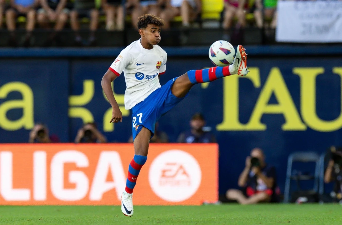 Lamine Yamal of Barcelona