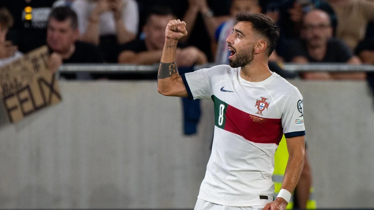 Bruno Fernandes of Portugal