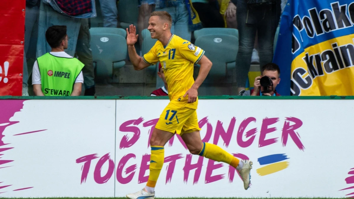 Oleksandr Zinchenko of Ukraine