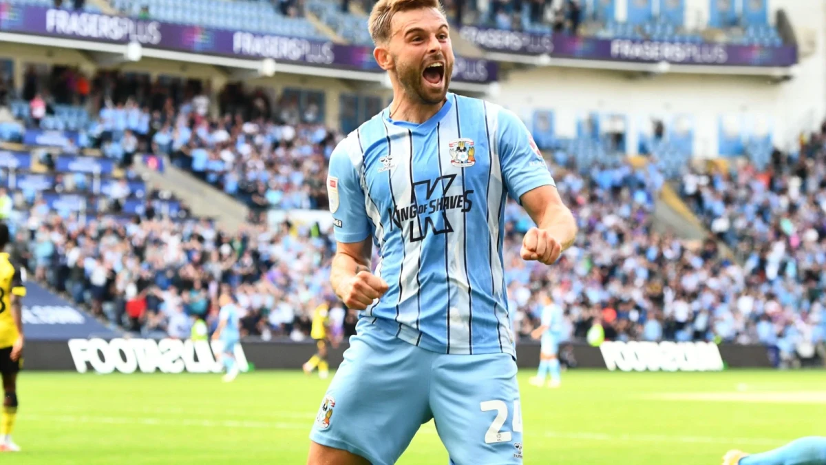 Matt Godden of Coventry City