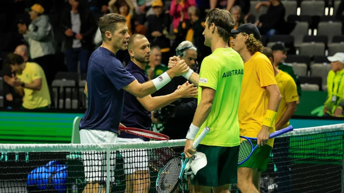 Great Britain v Australia Davis Cup