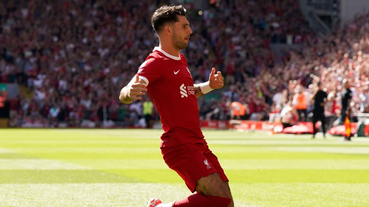 Dominik Szoboszlai of Liverpool