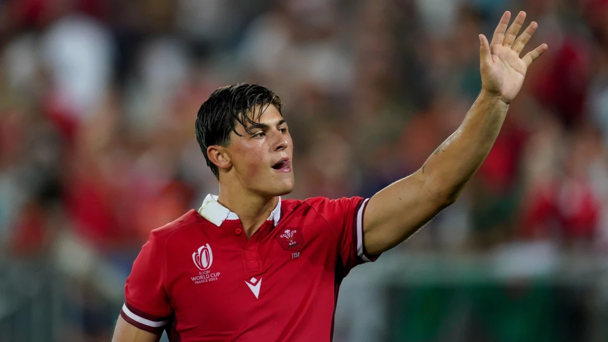 Wales' Louis Rees-Zammit