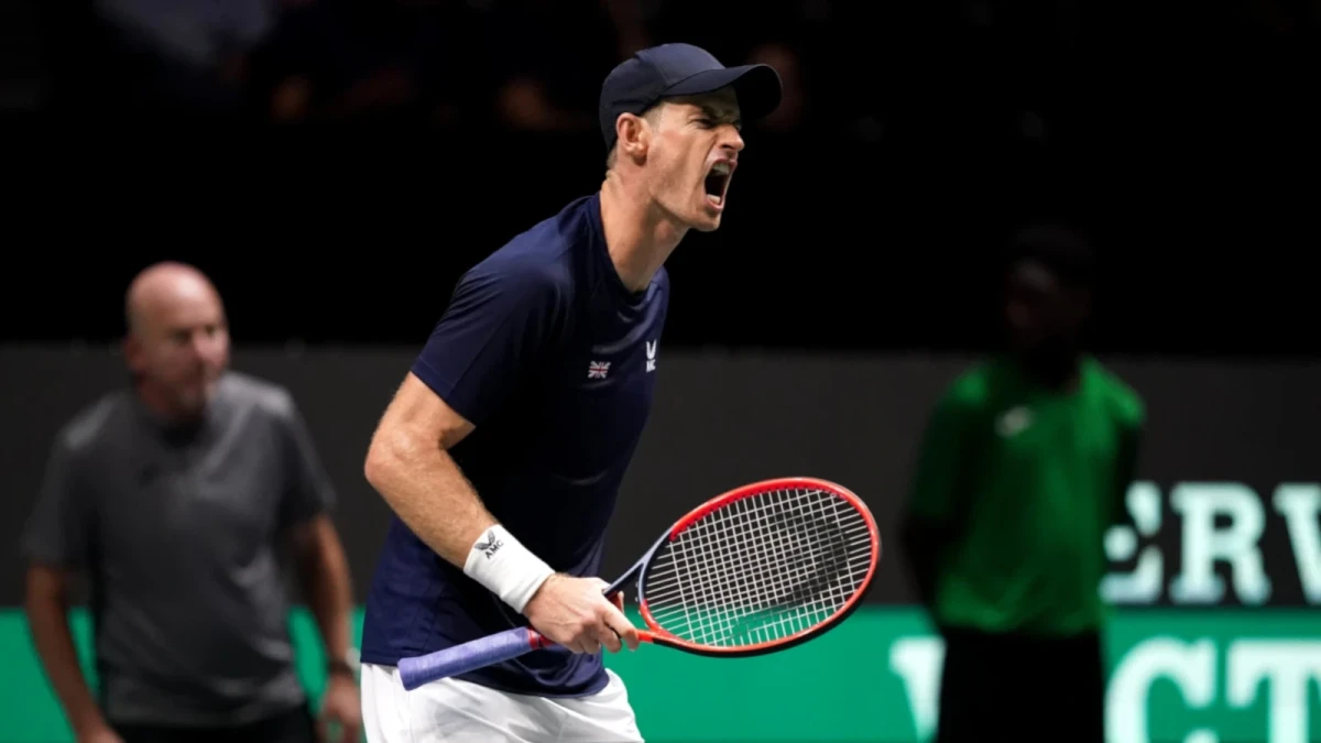 Andy Murray scream