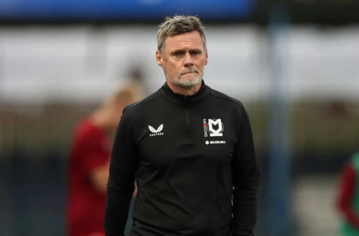 Graham Alexander manager of MK Dons