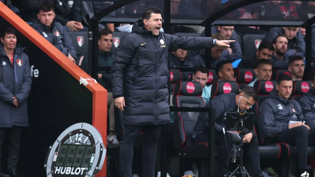 Chelsea manager Mauricio Pochettino